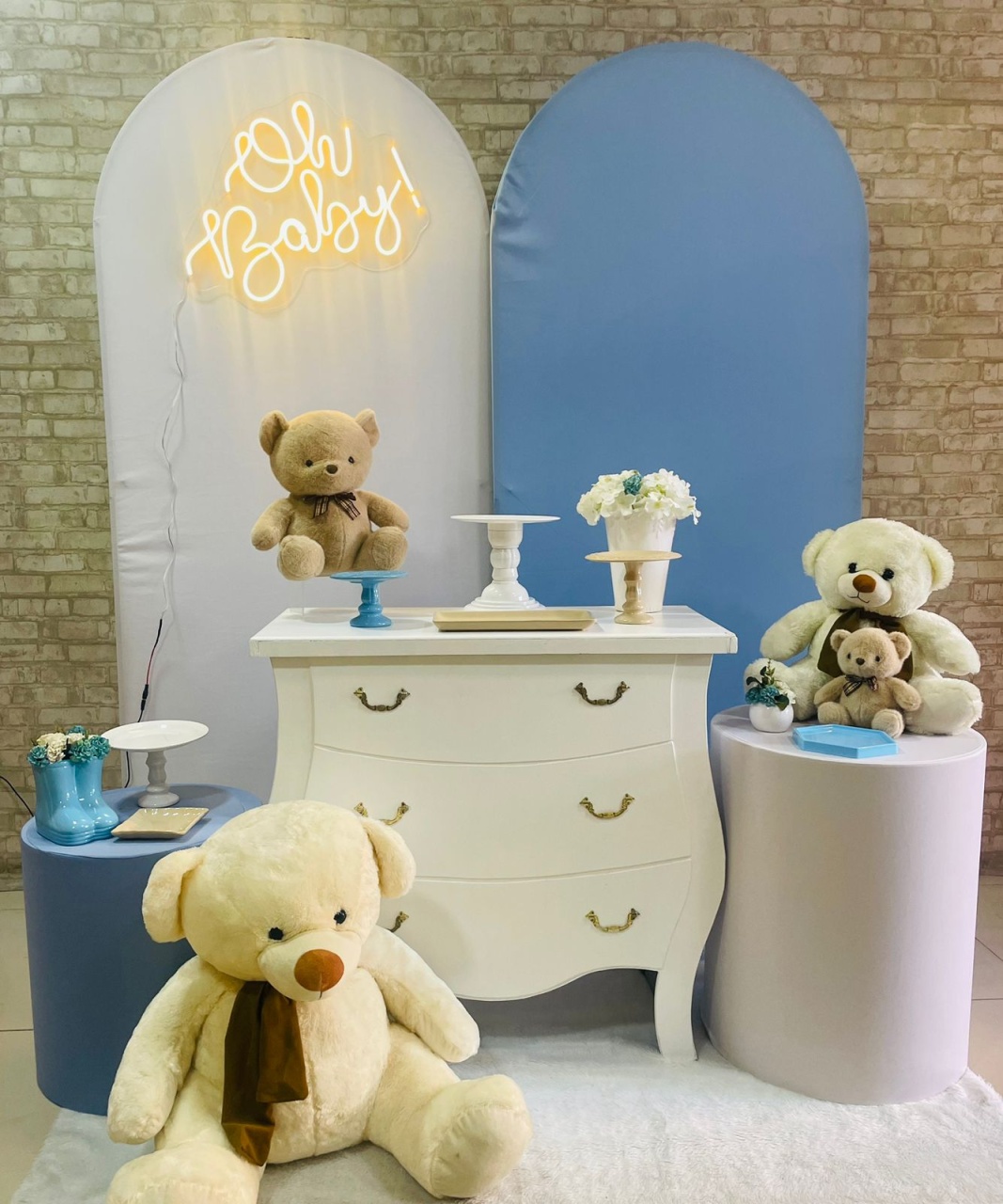 Kit Cha de Bebê Azul - Comemore com encanto