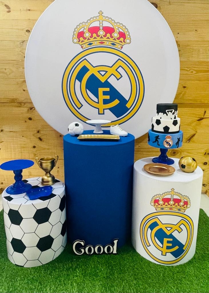 Kit Futebol Real Madri 1 - Comemore com encanto