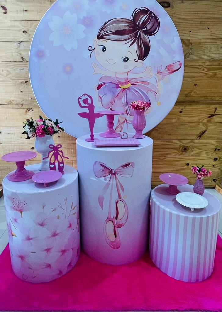 Kit Bailarina S - Comemore com encanto