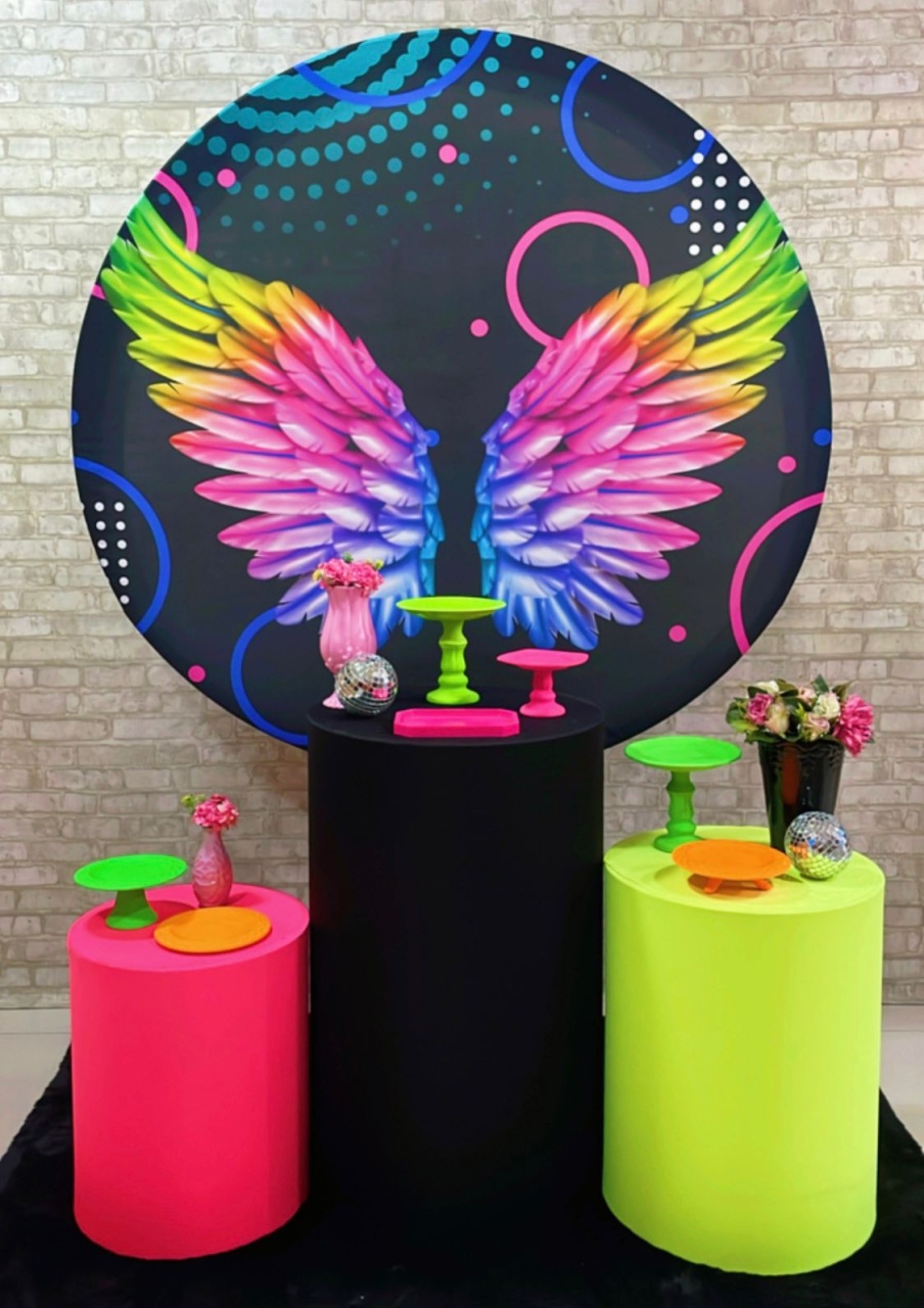 Kit Neon 1 - Comemore com encanto