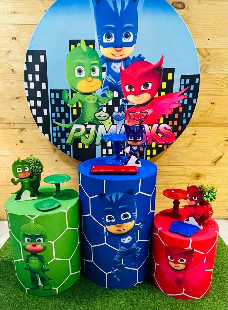 Kit Pj Masks 1 - Comemore com encanto