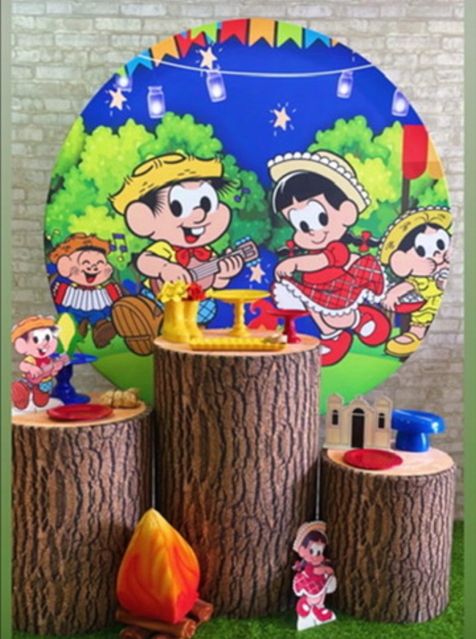 Kit Festa Junina Chico Bento - Comemore com encanto