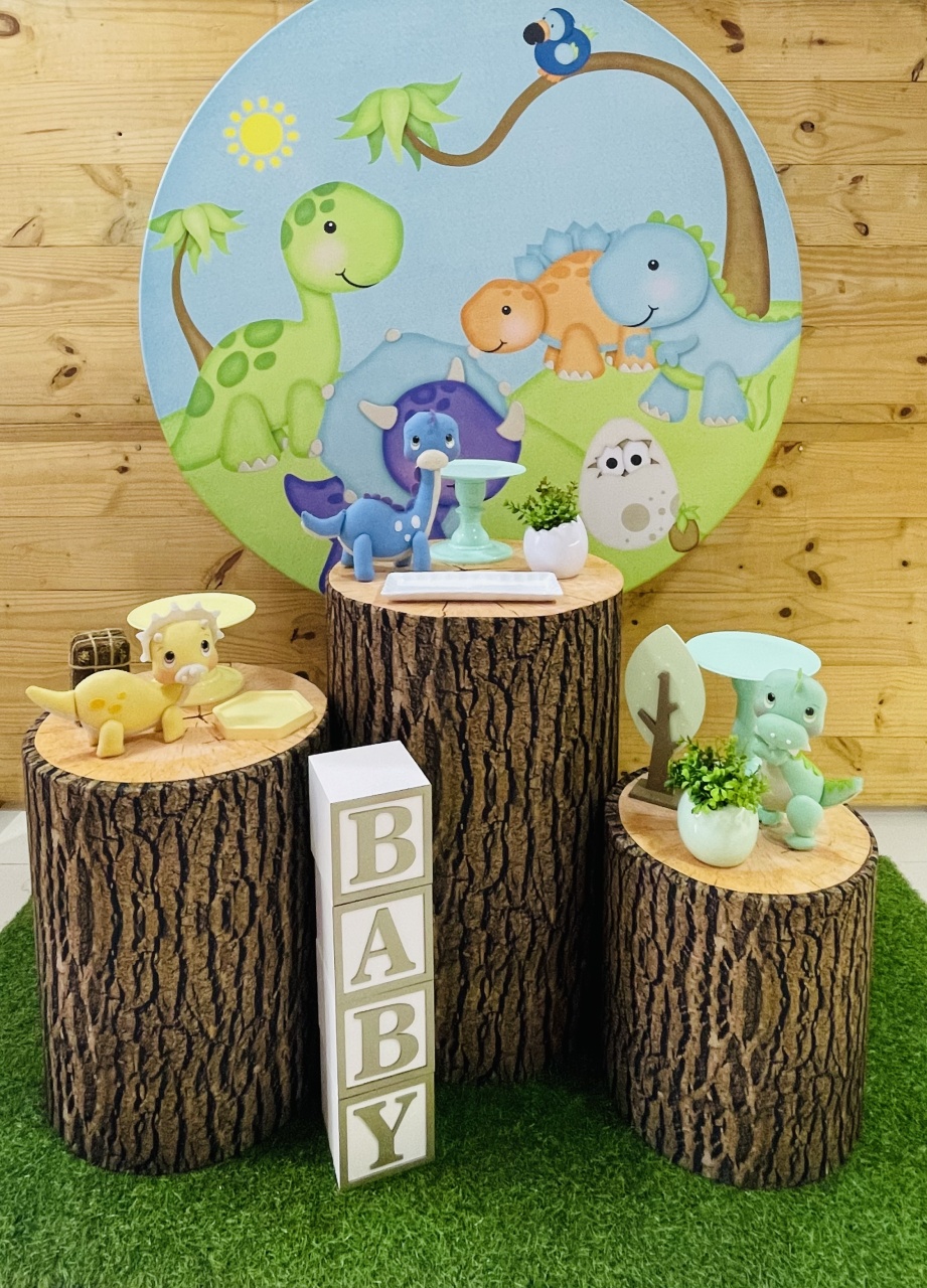 Kit Dino Baby - Comemore com encanto