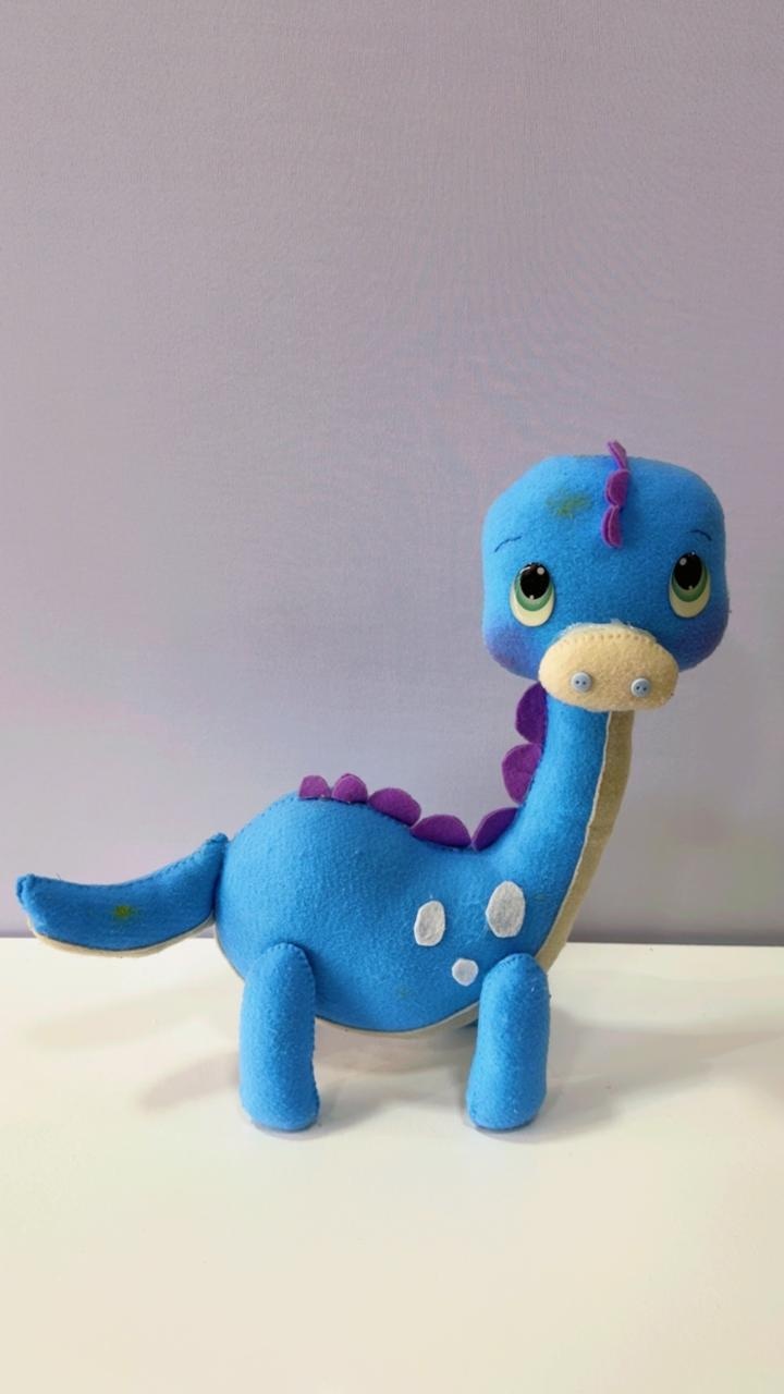 Dini Baby Azul Feltro - Comemore com encanto