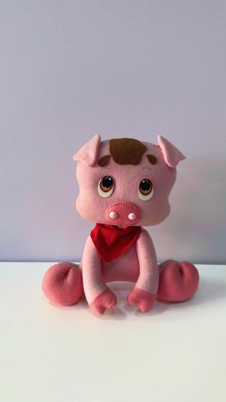 Porquinho de Feltro - Comemore com encanto