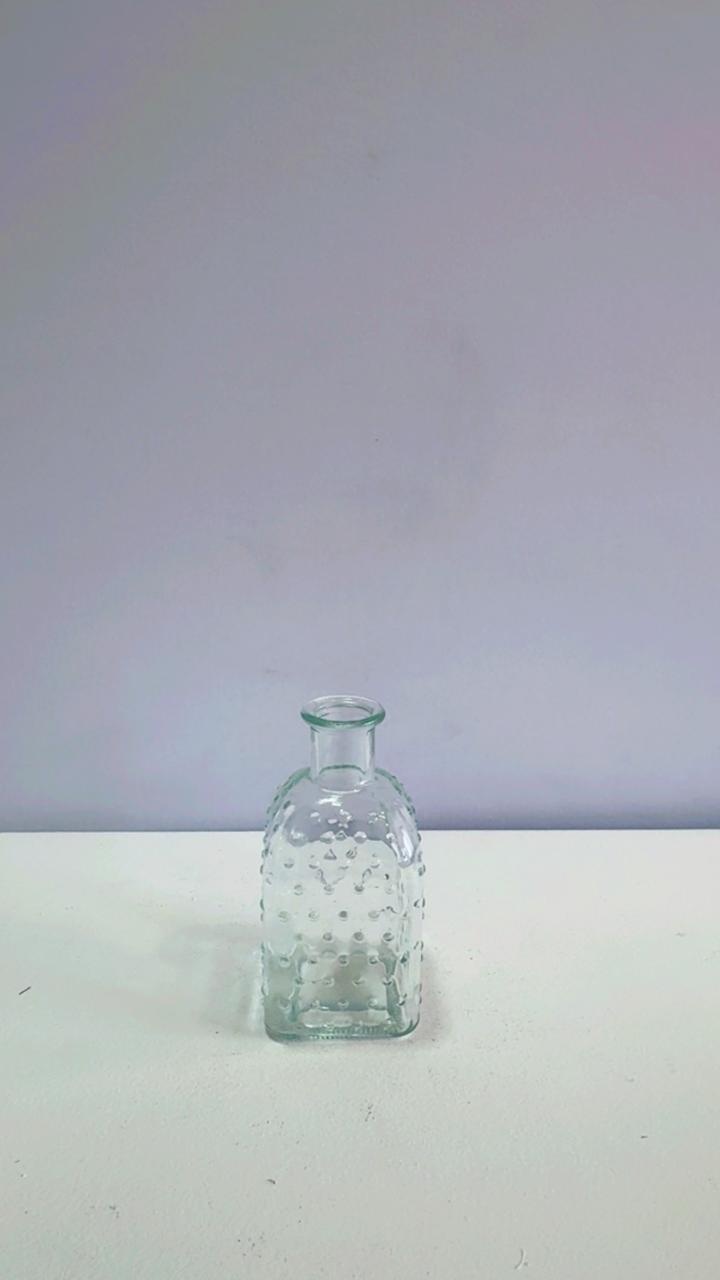Vidro Quadrado Para Centro de Mesa - Comemore com encanto