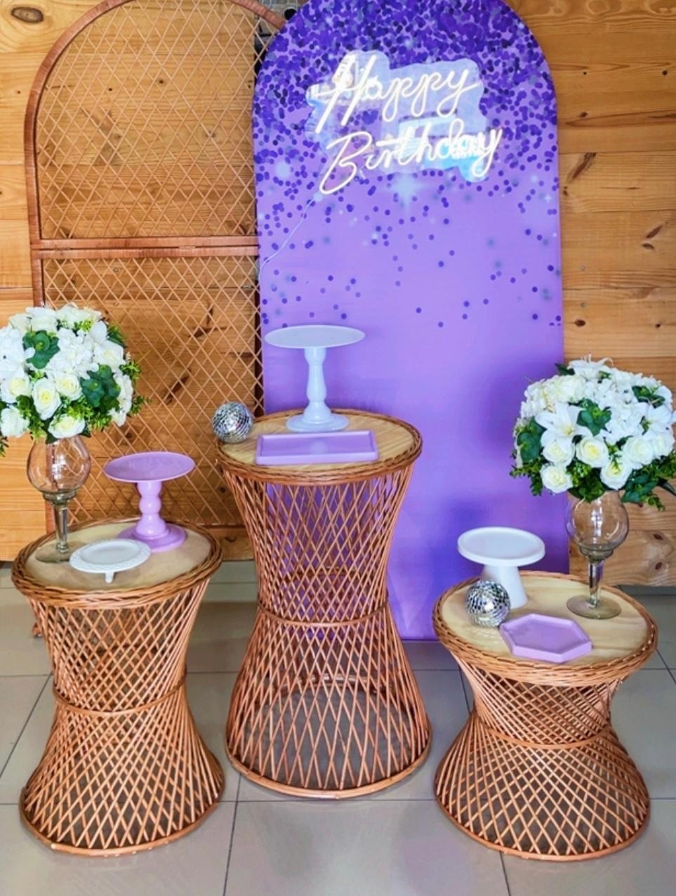 Kit Vime Lilas 1 - Comemore com encanto