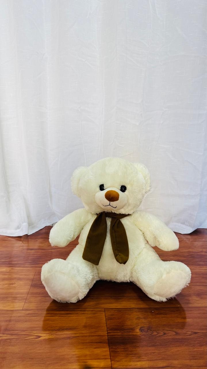 Urso Pelucia M Bege - Comemore com encanto