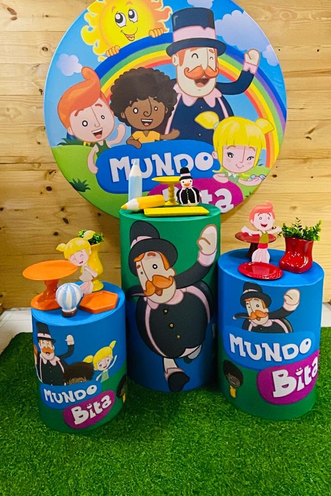 Kit Mundo Bita 1 - Comemore com encanto