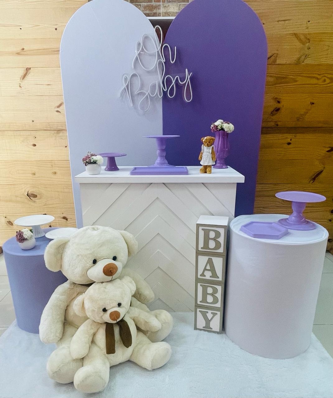 Kit Cha de Bebe Oh Baby - Comemore com encanto