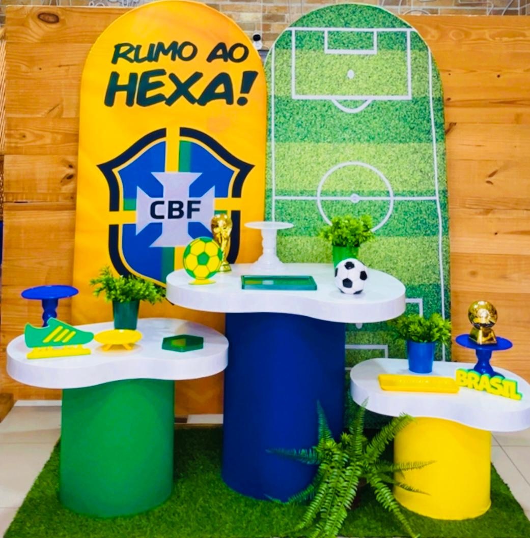 Kit Brasil Campo Com Tampo - Comemore com encanto