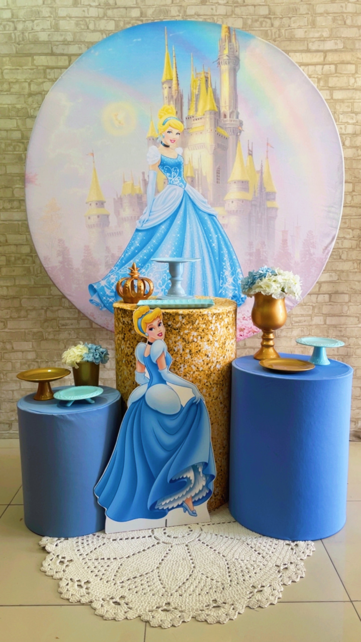 Kit Cinderela 1 - Comemore com encanto
