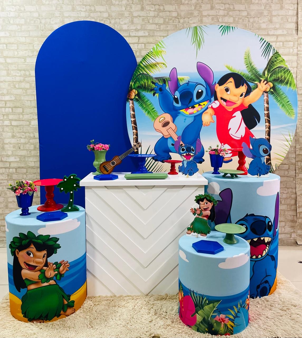 Kit Stitch Praia Com Mesa/Paibel - Comemore com encanto