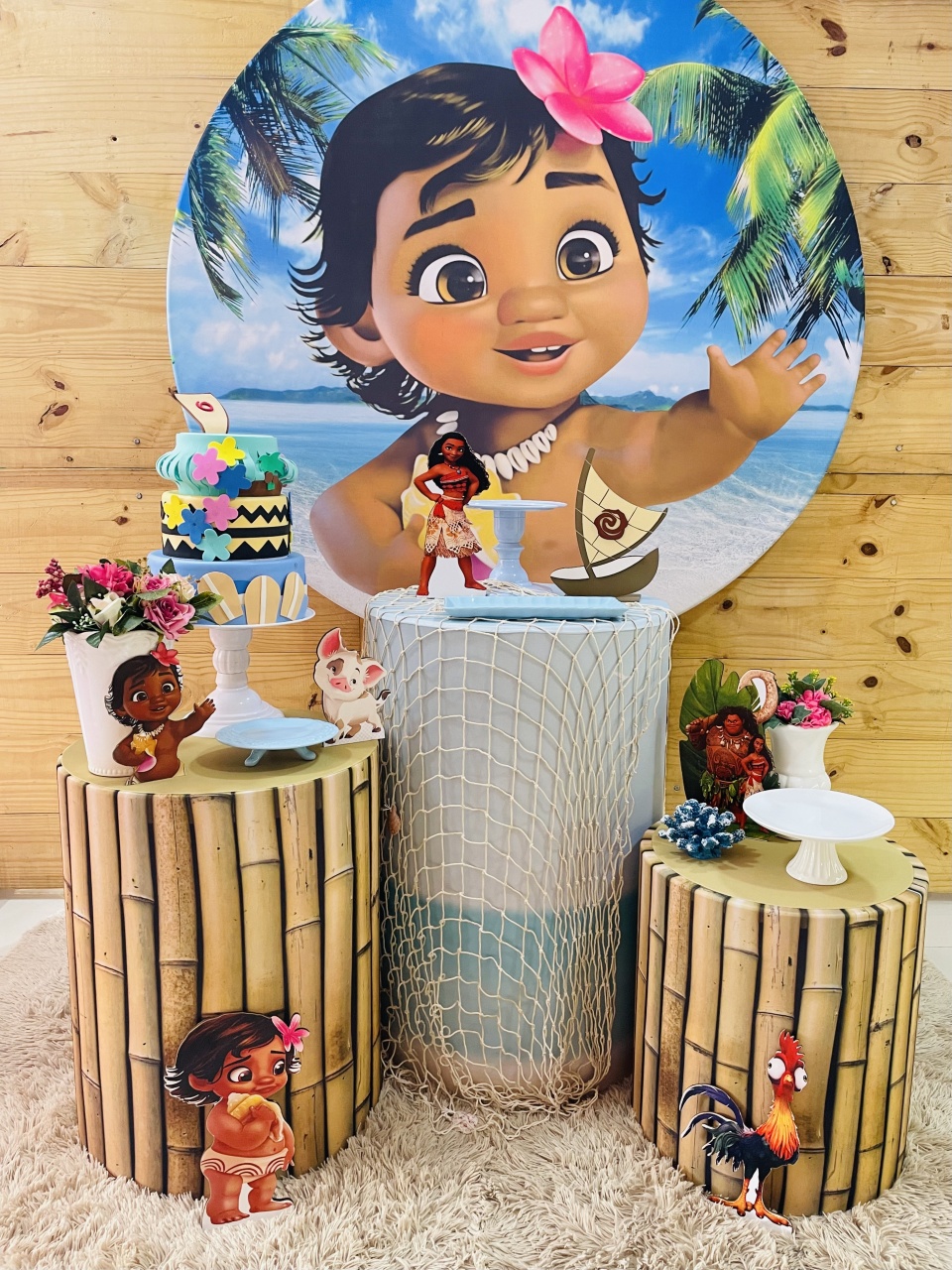 Kit Moana Baby - Comemore com encanto
