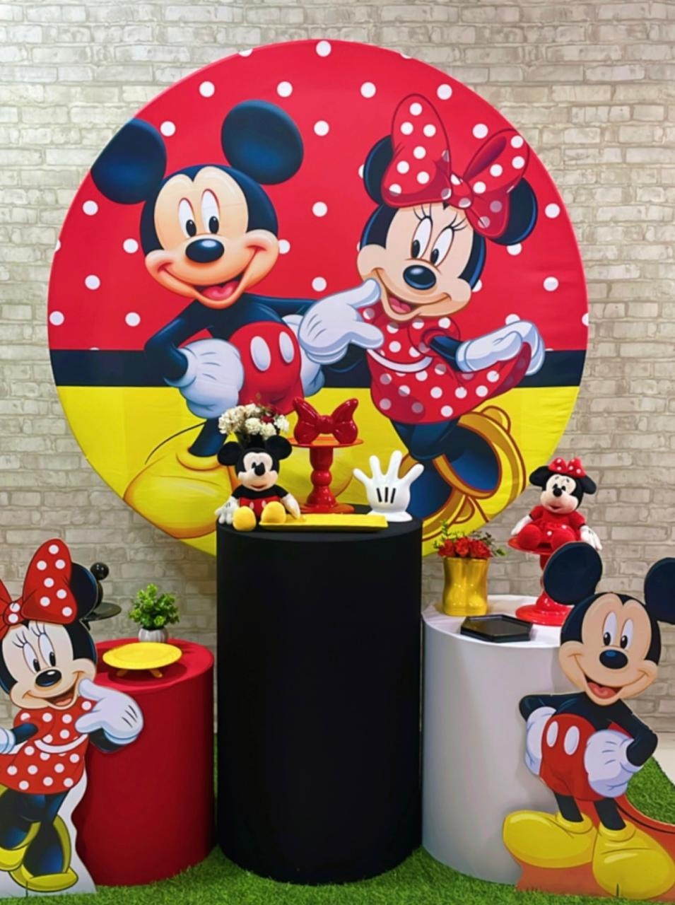 Kit Mickey E Minnie 1 - Comemore com encanto