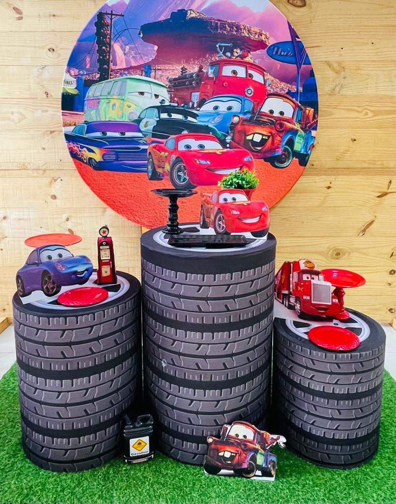 Kit Carros Rodas 1 - Comemore com encanto