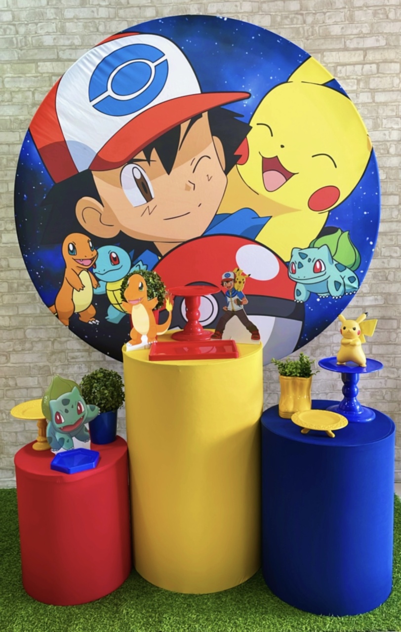 Kit Pokémon 1 - Comemore com encanto