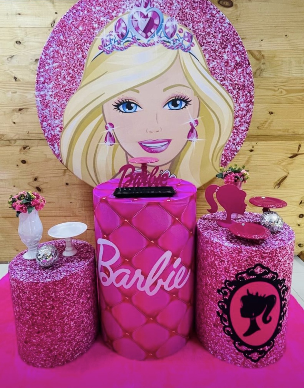 Kit Barbie Rosa 1 - Comemore com encanto