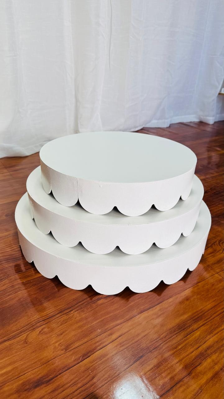 Tampo Babado P/ Cilindro 3 Peças - Comemore com encanto