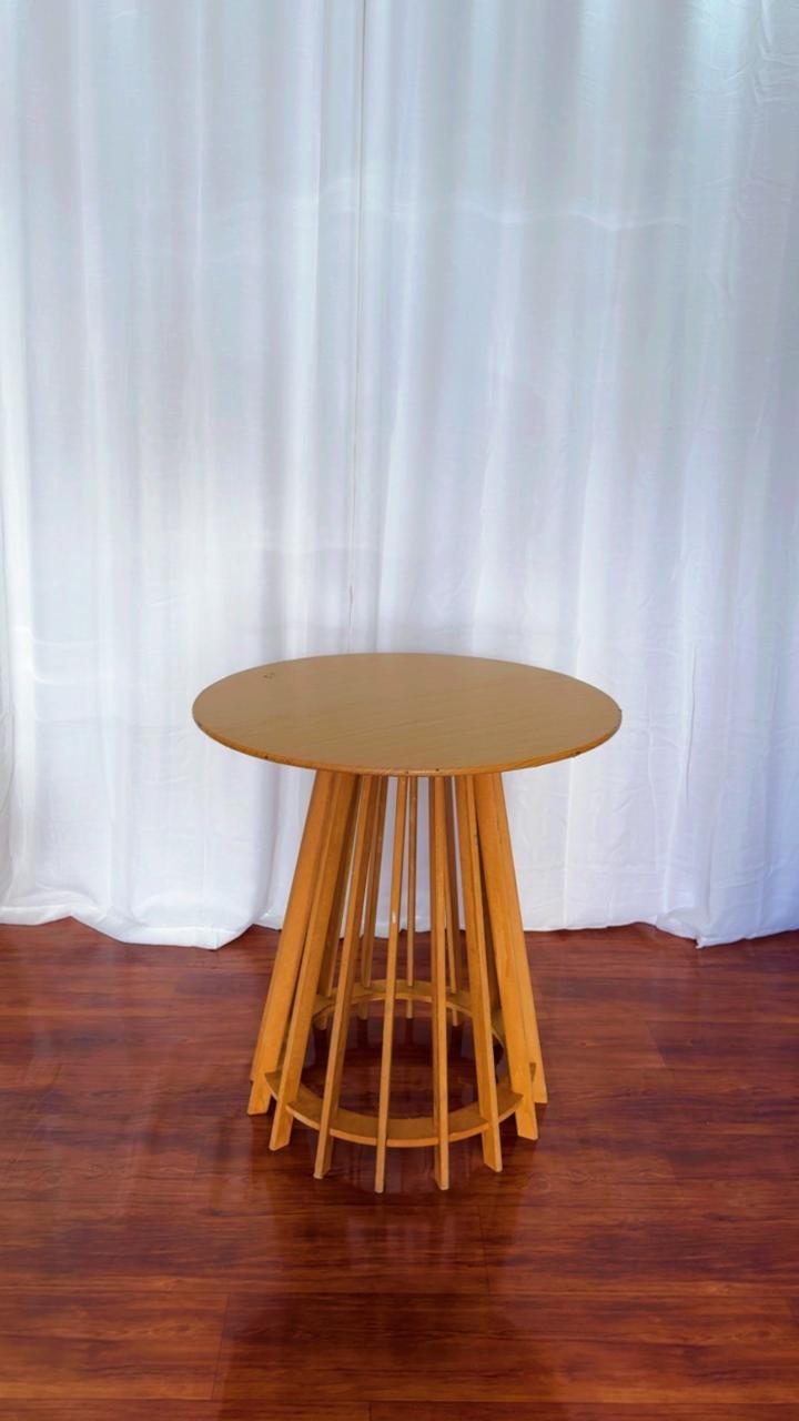 Mesa Redonda Rustica G - Comemore com encanto