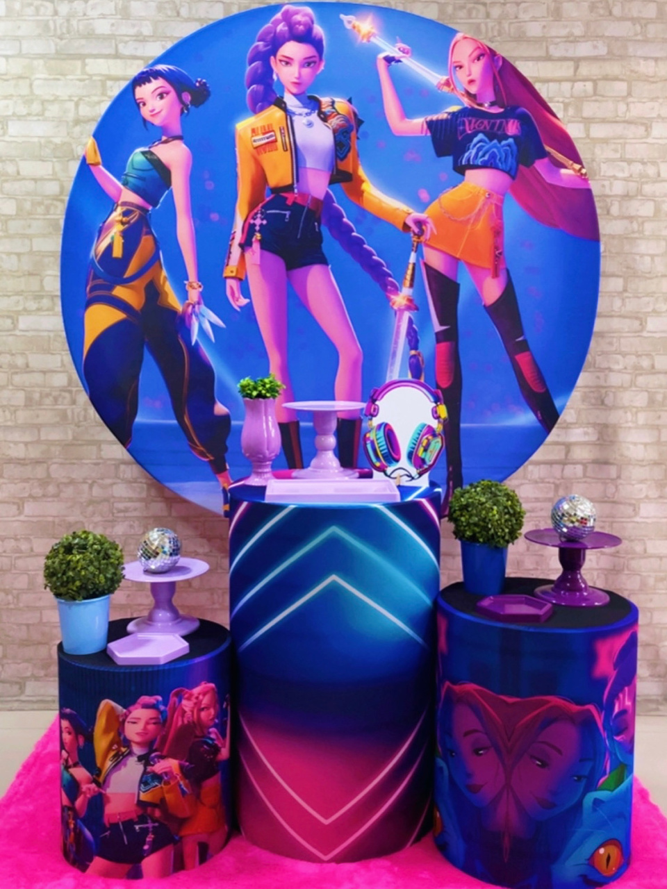 Kit Guerreiras Dok Pop 1 - Comemore com encanto