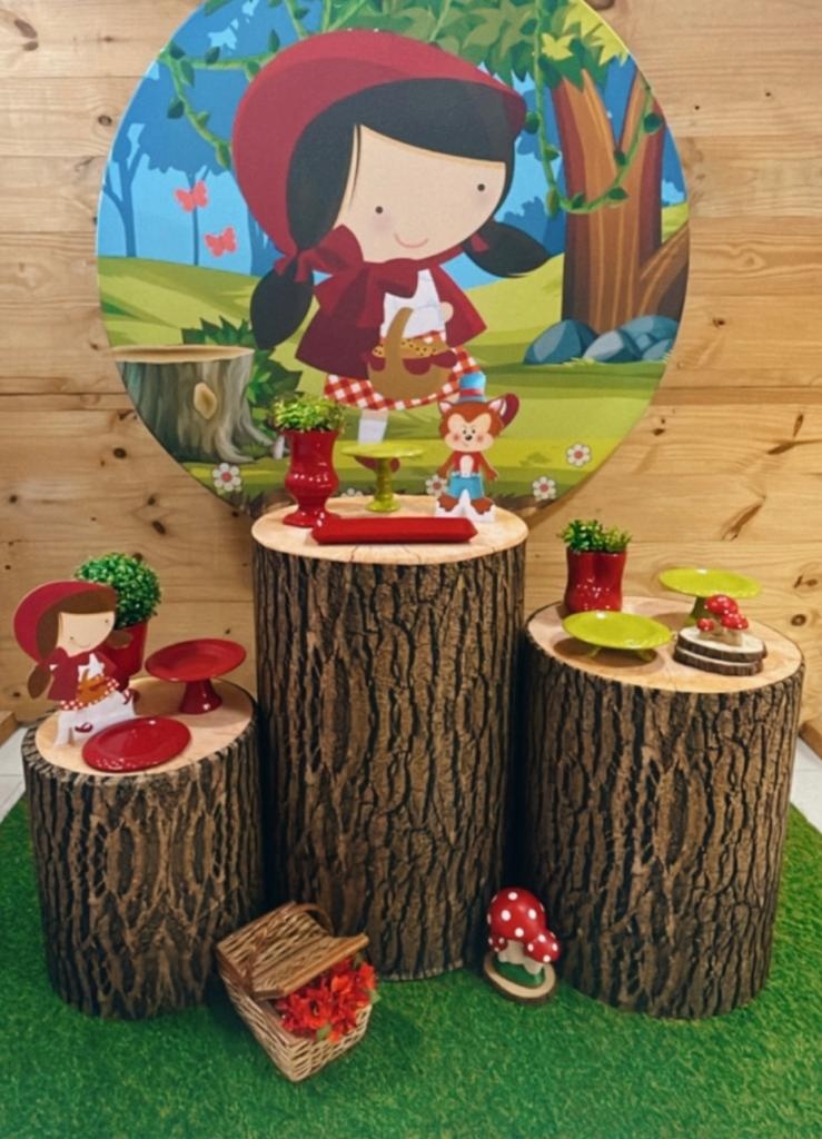 Kit Chapeuzinho Vermelho 1 - Comemore com encanto