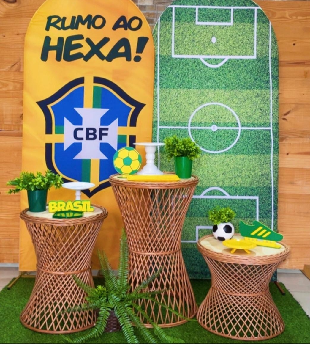 Kit Brasil Vime Hexa - Comemore com encanto