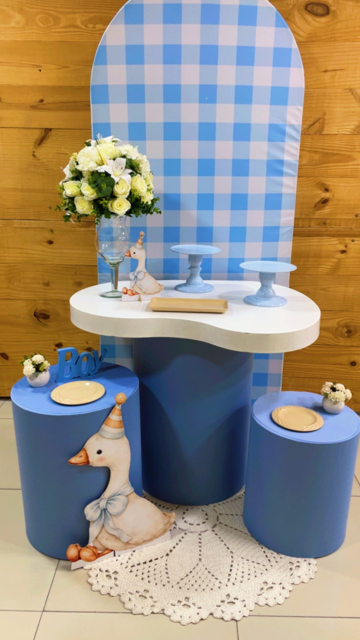 Kit Ganso Verde Agua - Comemore com encanto