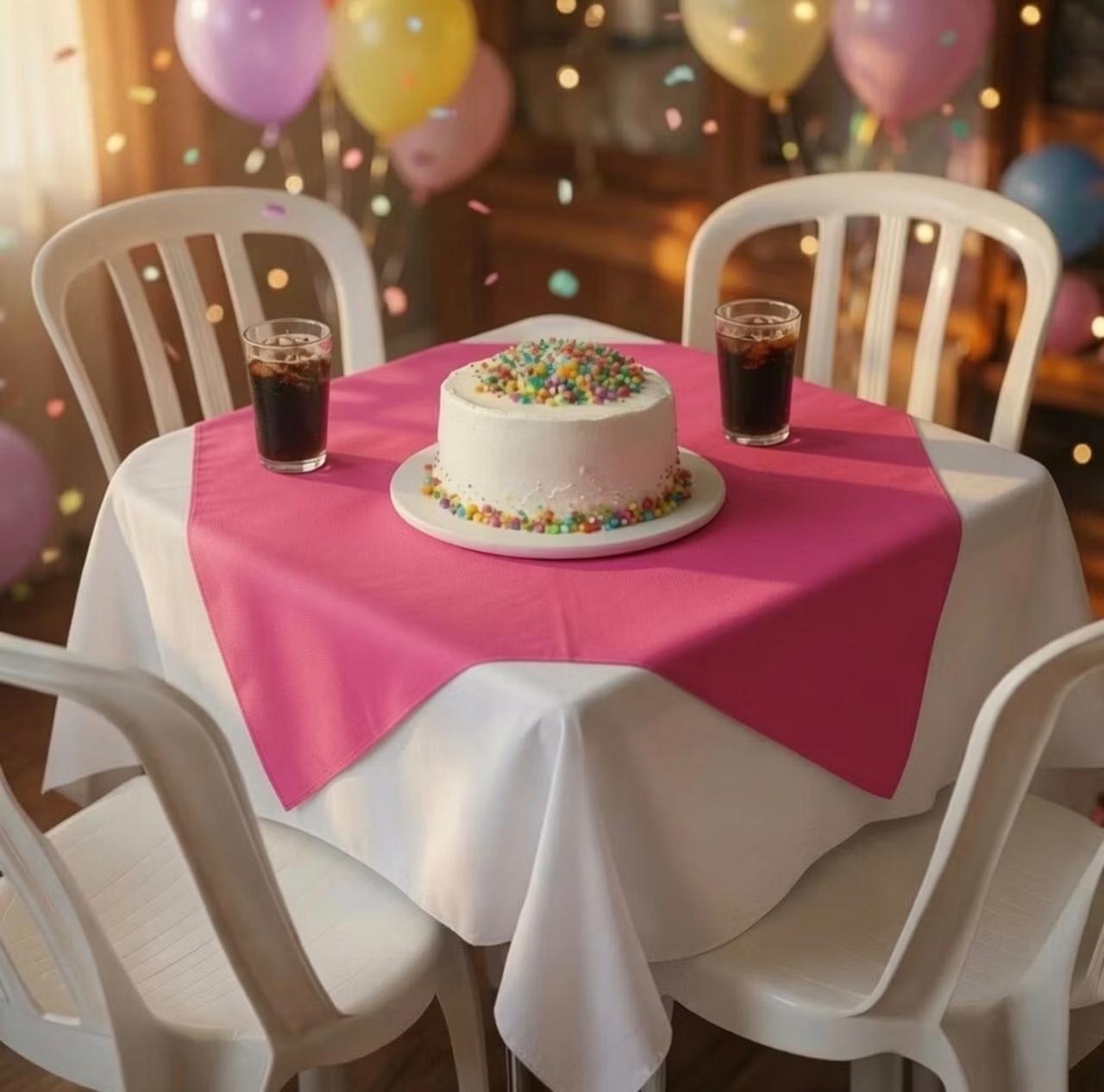 Toalhas de Mesa Conjunto Com Cobre Mancha Verificar Disponibidade de Cores - Comemore com encanto