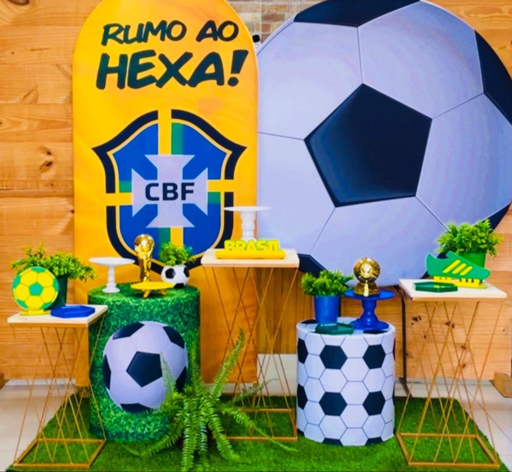 Kit Brasil Hexa Com Bola - Comemore com encanto