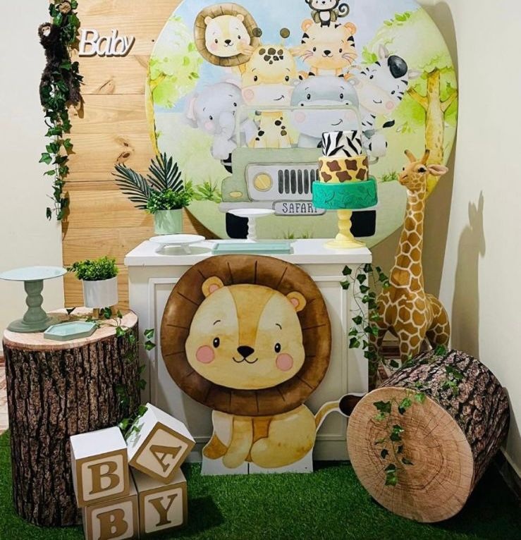 Kit Safari Com Palete - Comemore com encanto