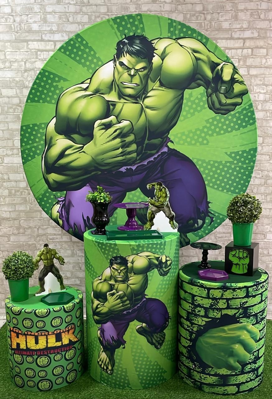 Kit Hulk 1 - Comemore com encanto