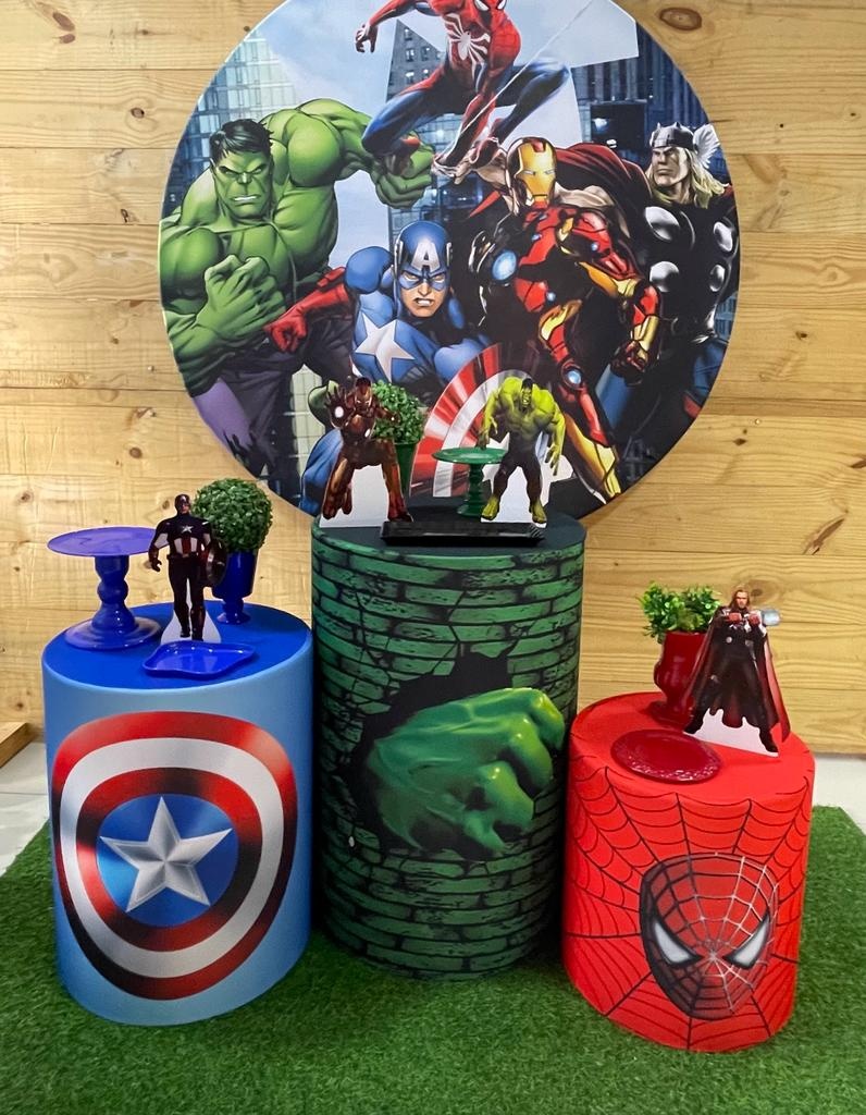 Kit Vingadores 1 - Comemore com encanto