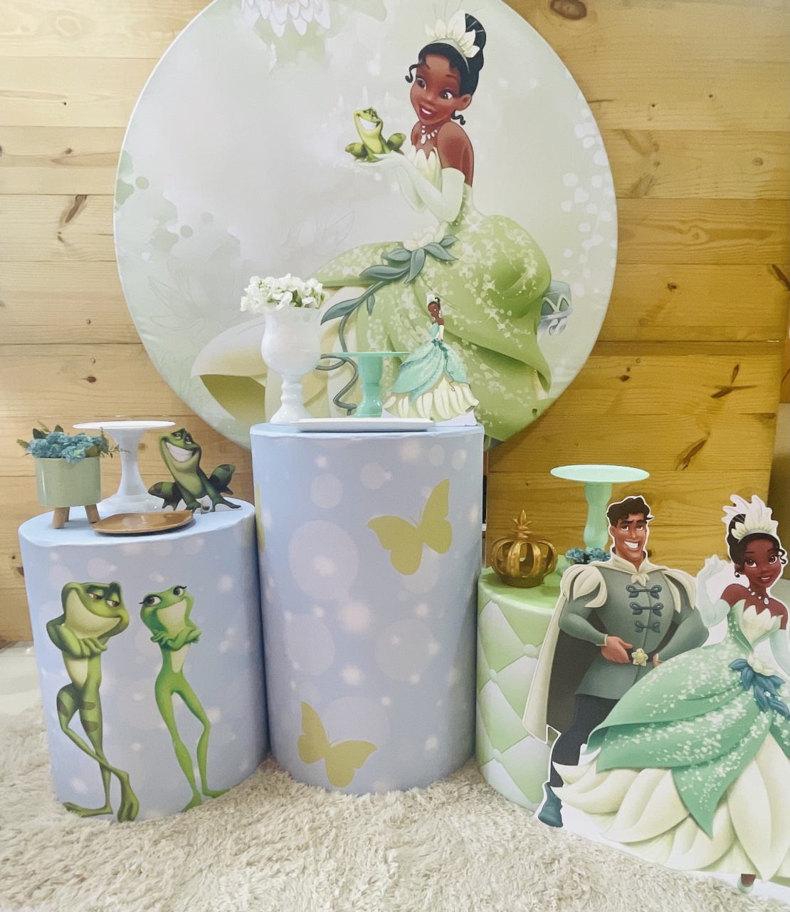 Kit Princesa Tiana - Comemore com encanto