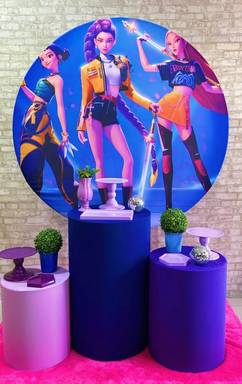 Kit Guerreiras Roxa 1 - Comemore com encanto