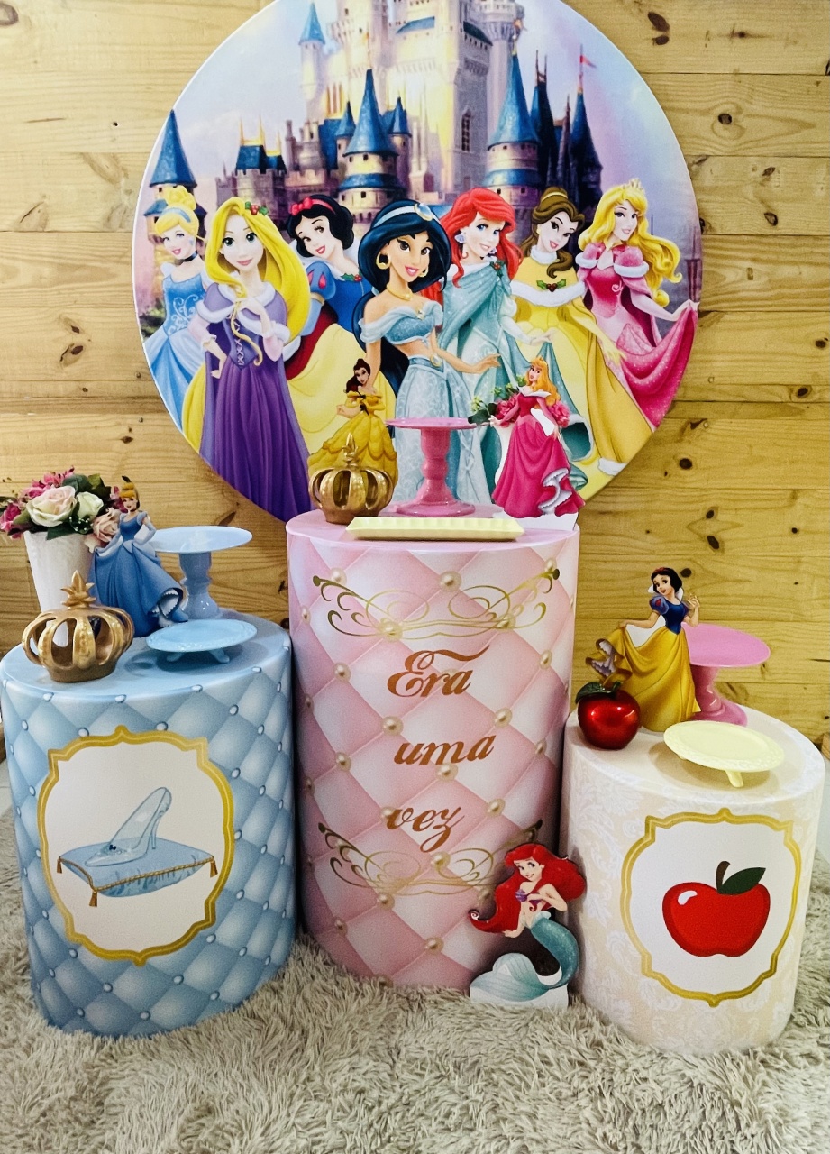 Kit Princesas 1 - Comemore com encanto