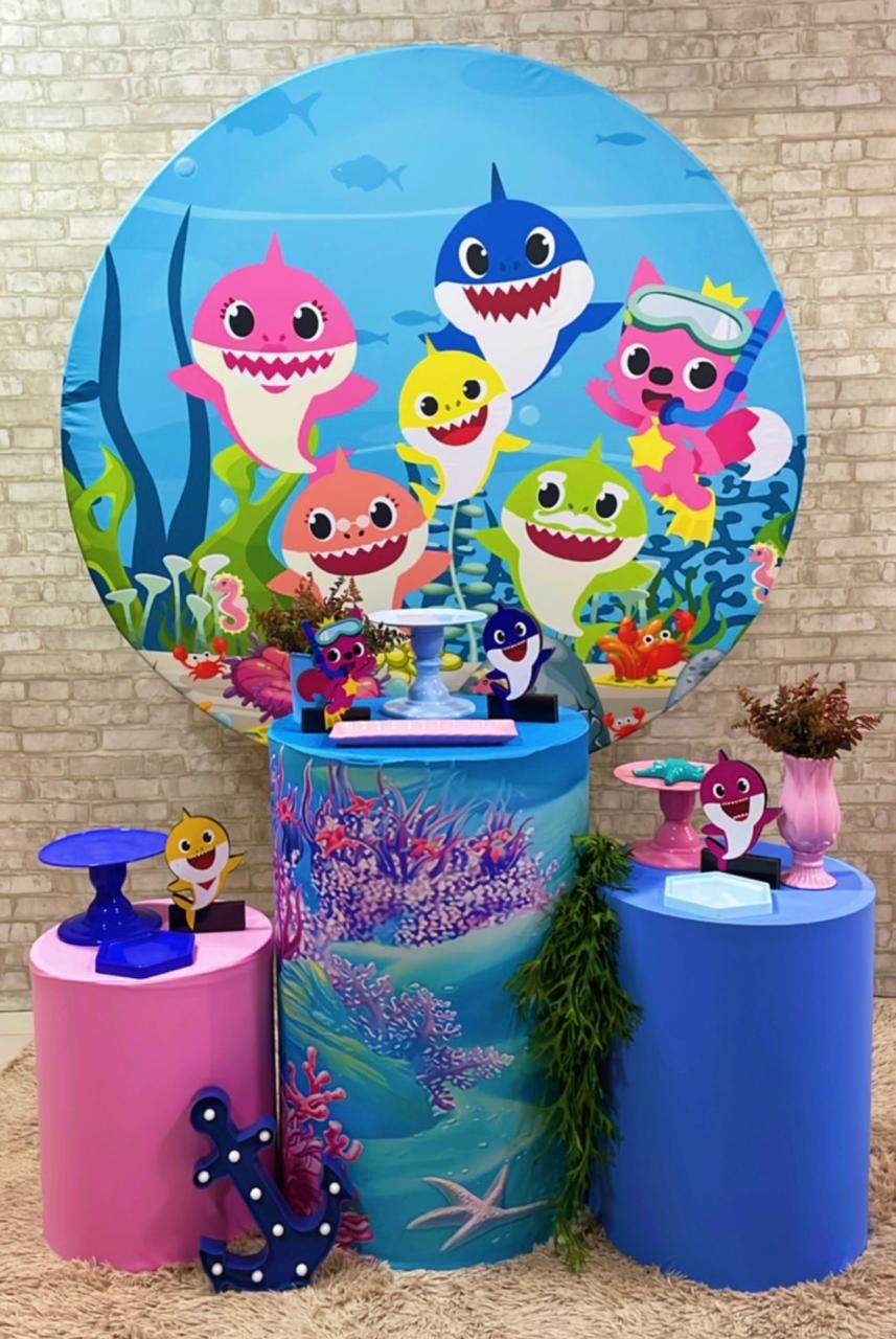 Kit Baby Shark 1 - Comemore com encanto