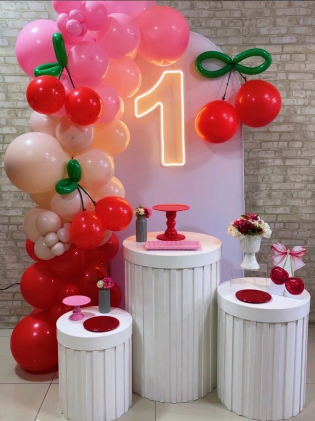 Kit Cereja Completa - Comemore com encanto