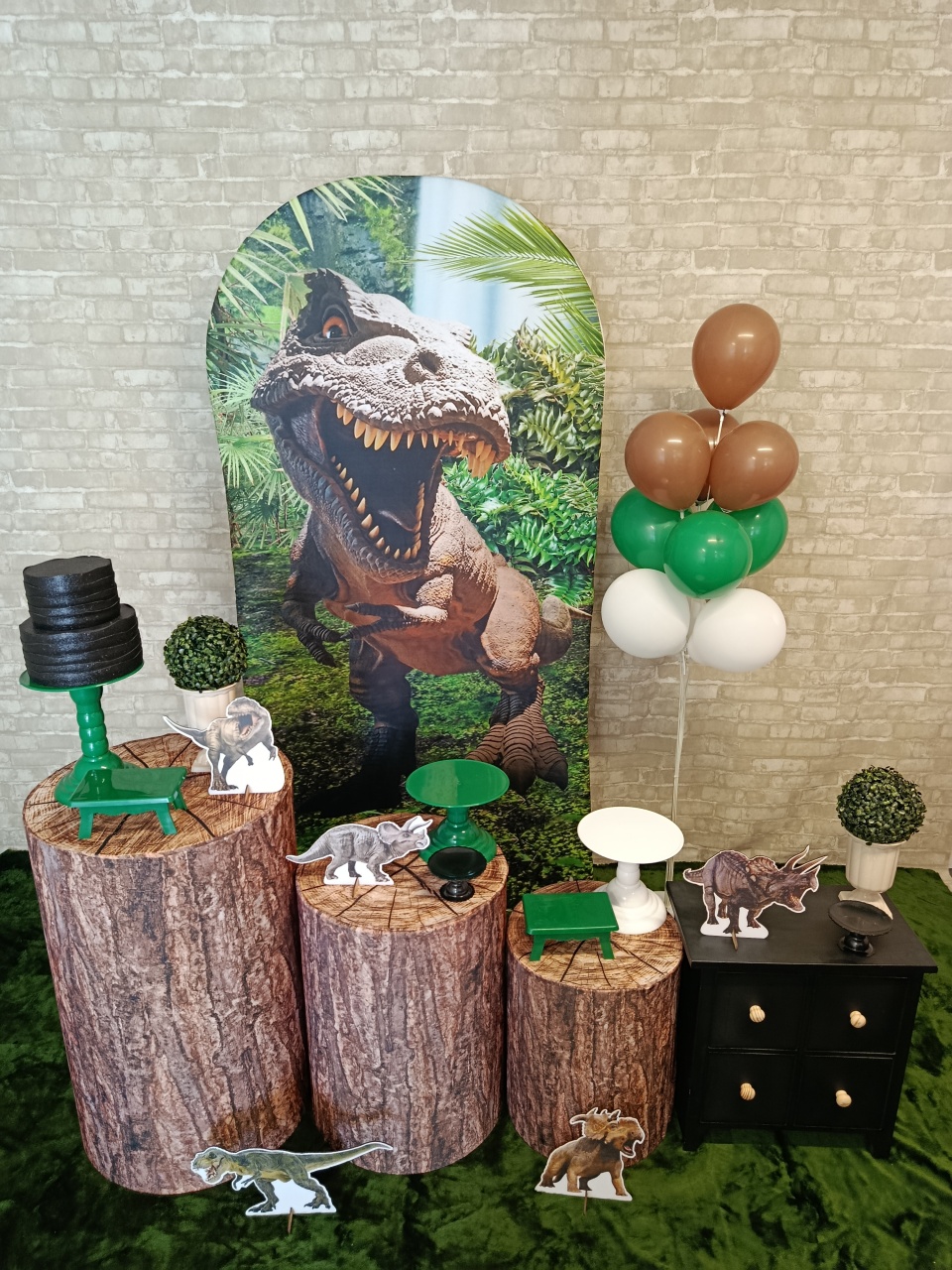 Dinossauro Kit Prata  - Aline Bordoli Carrion 
