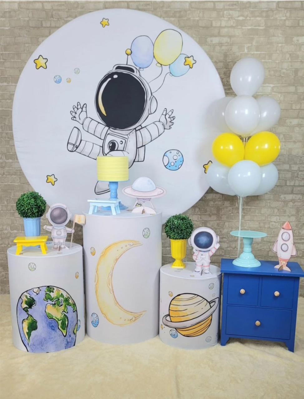 Astronauta Kit Prata  - Aline Bordoli Carrion 