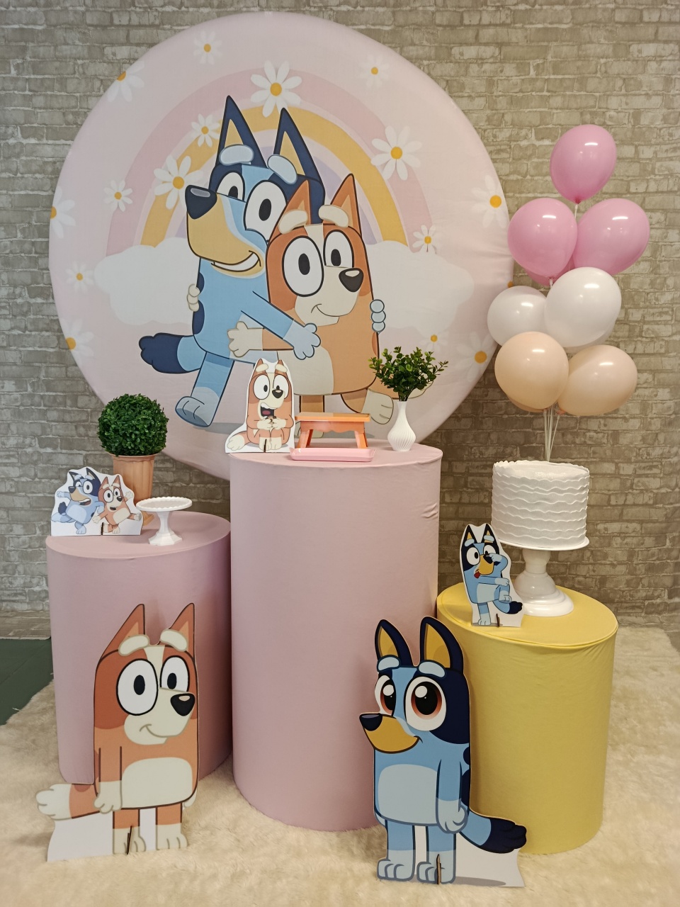 Kit Bronze Bluey E Bingo - Aline Bordoli Carrion 