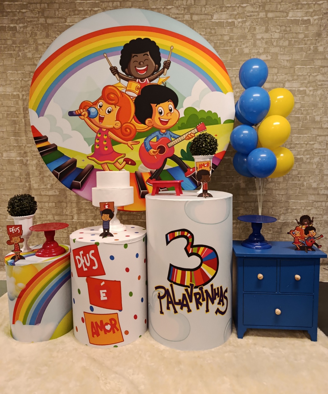 Três Palavrinhas Kit Prata  - Aline Bordoli Carrion 