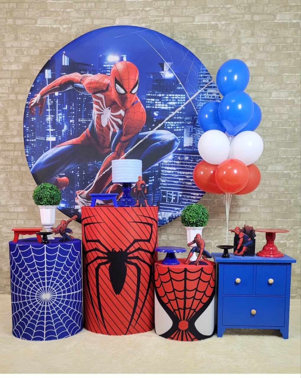 Homem Aranha Kit Prata  - Aline Bordoli Carrion 