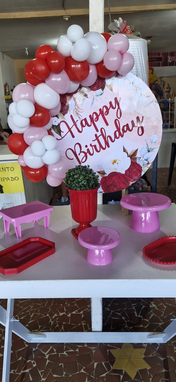 Kit Mini Festa Happy Birthady - Marisa Festas Descartáveis e Cia 
