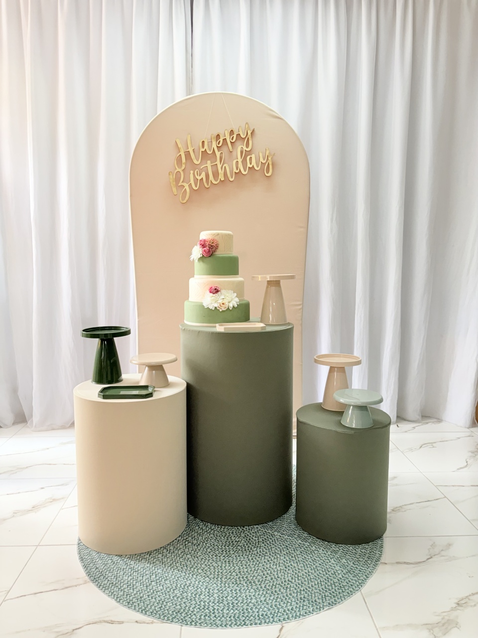 Adulto Verde E Bege - kiccafesta 