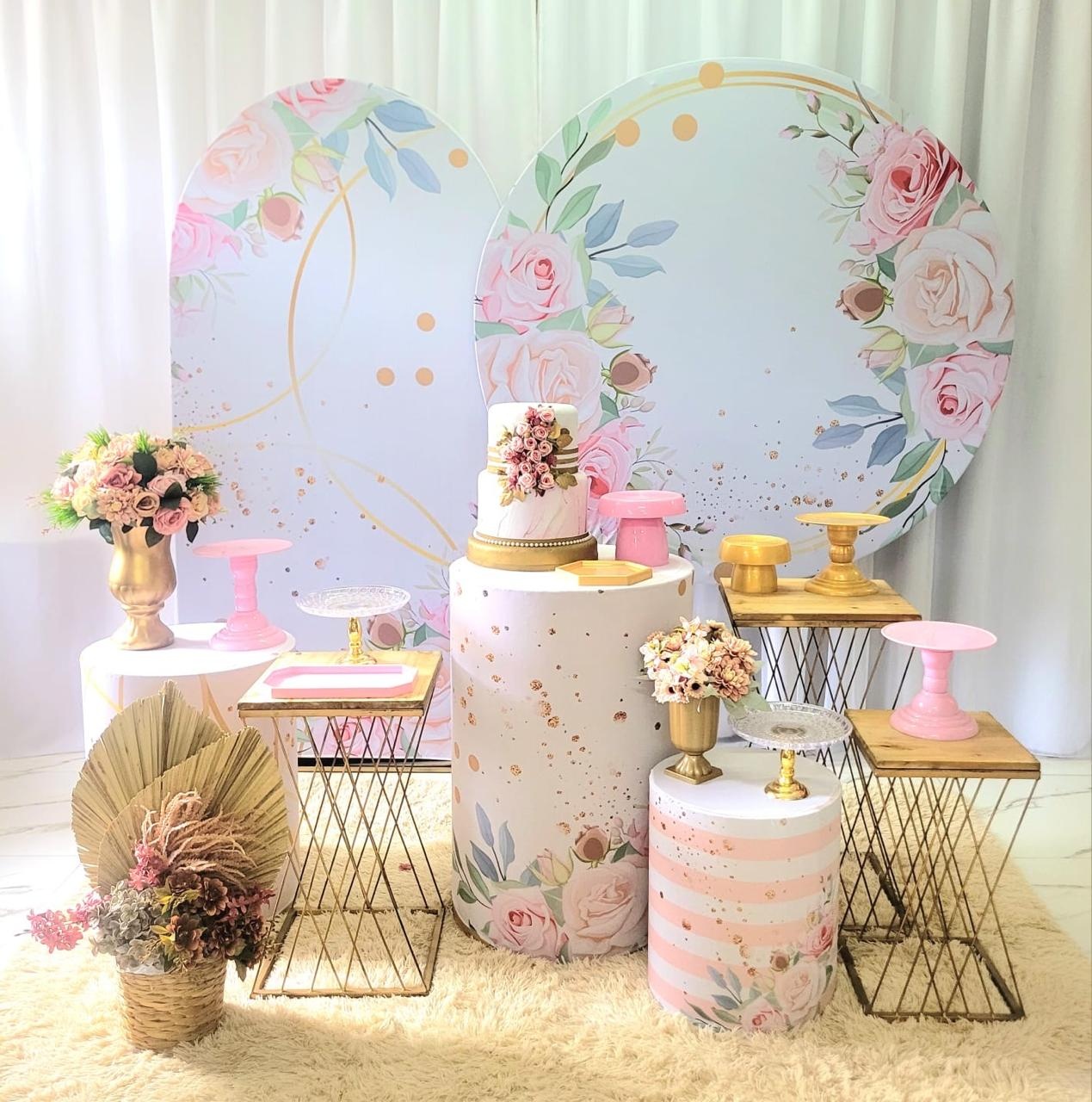Floral Rosa 5 - kiccafesta 