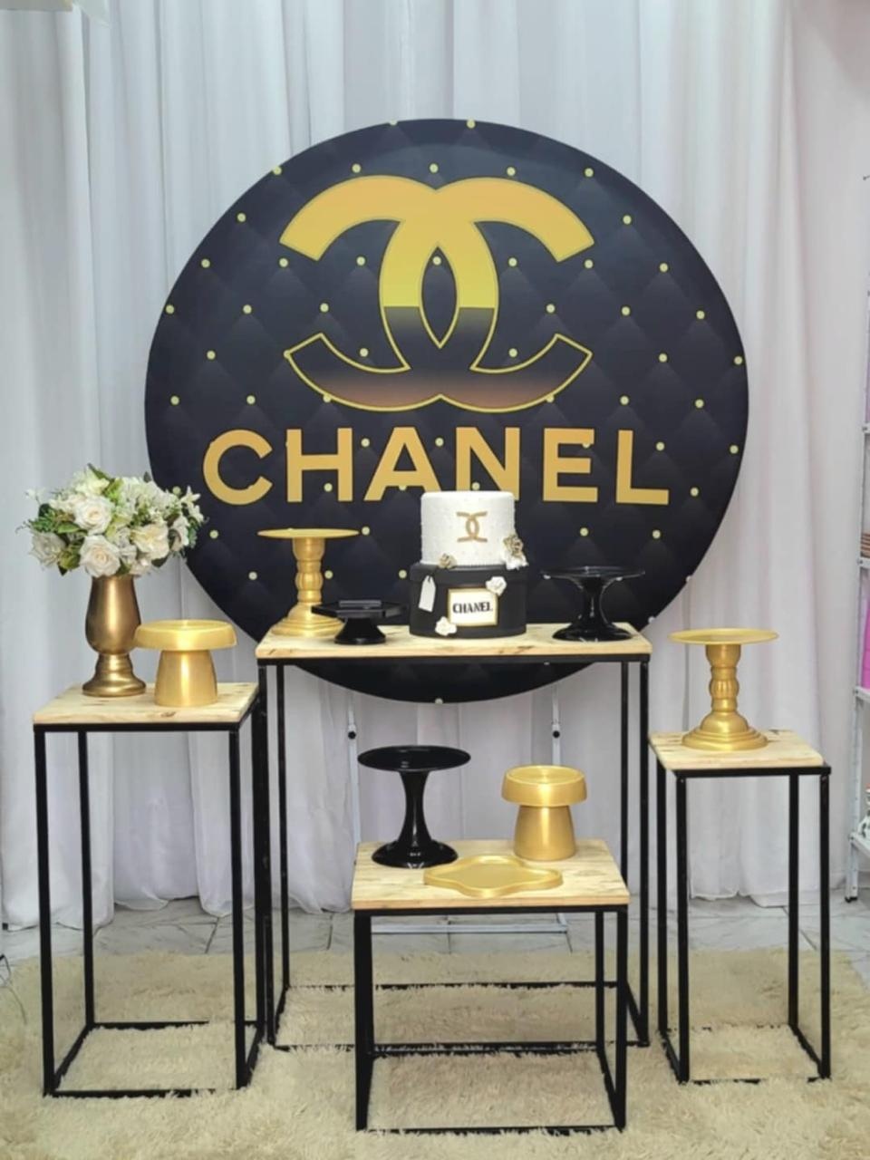 Chanel Dourado - kiccafesta 