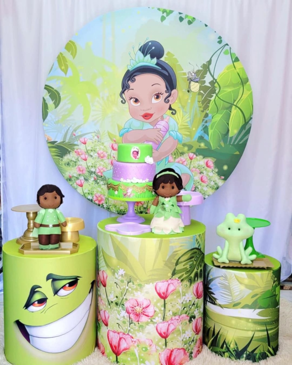 Princesa Tiana Baby - kiccafesta 