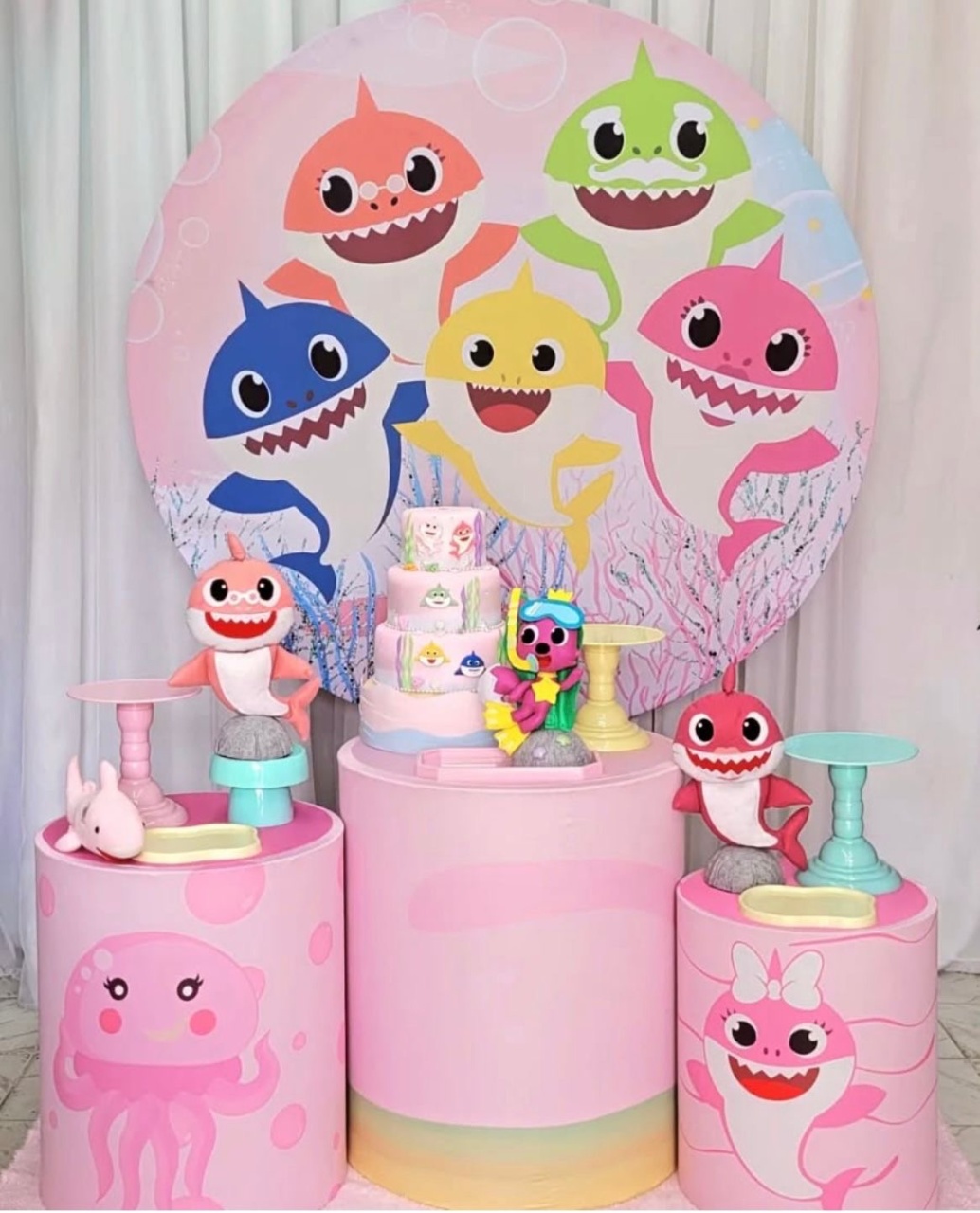 Baby Shark Menina - kiccafesta 