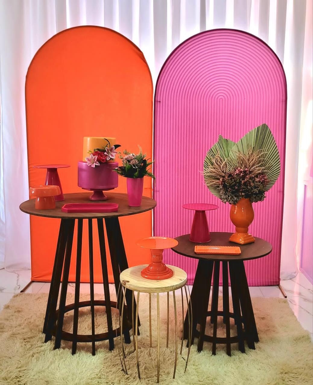 Pink Com Laranja - kiccafesta 